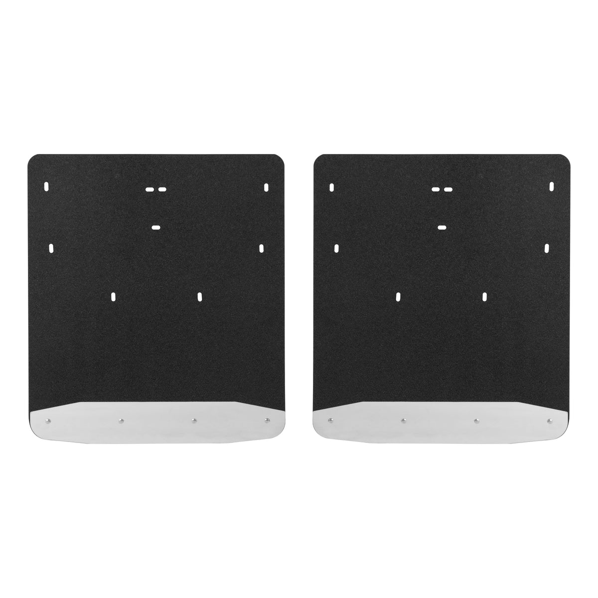 LUVERNE 251124 Rear Dually 20-Inch x 23-Inch Textured Rubber Mud Guards, Select Ford F-350, F-450 Super Duty, 2 Flaps
