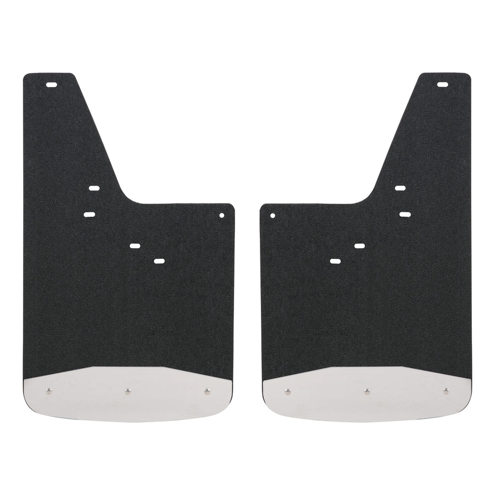 LUVERNE 251440 Front or Rear 12-Inch x 20-Inch Textured Rubber Mud Guards, Select Chevrolet Silverado, GMC Sierra 1500, 2500, 3500 HD, 2 Flaps