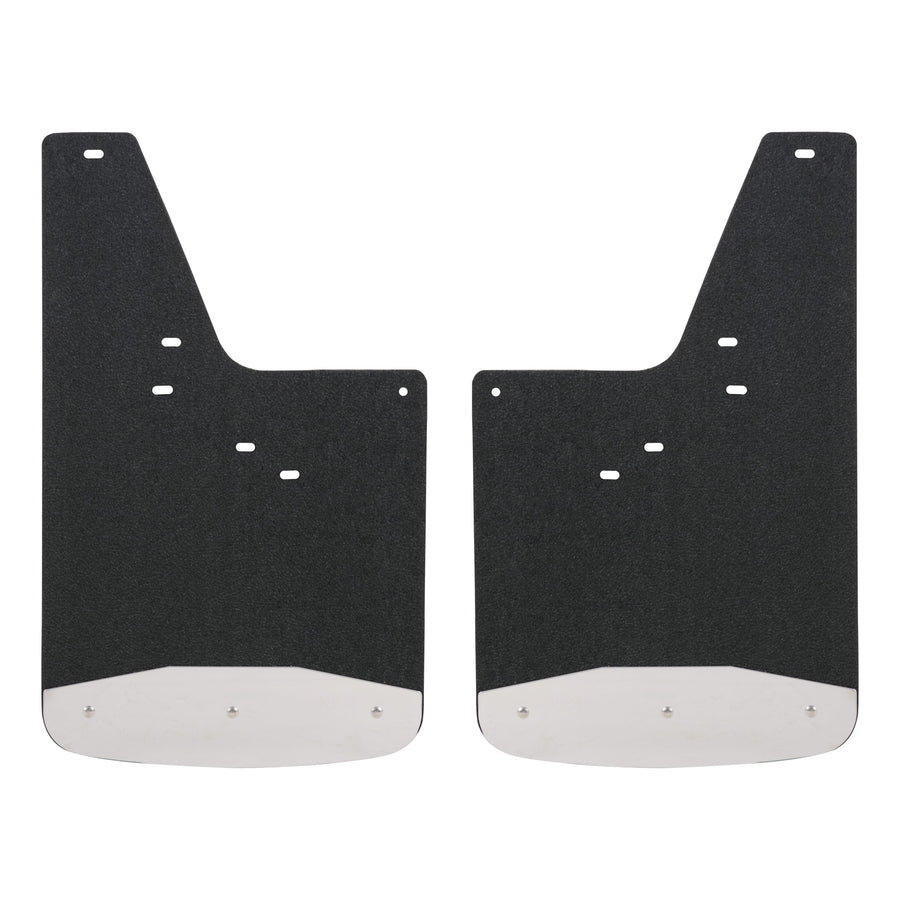 LUVERNE 251440 Front or Rear 12-Inch x 20-Inch Textured Rubber Mud Guards, Select Chevrolet Silverado, GMC Sierra 1500, 2500, 3500 HD, 2 Flaps
