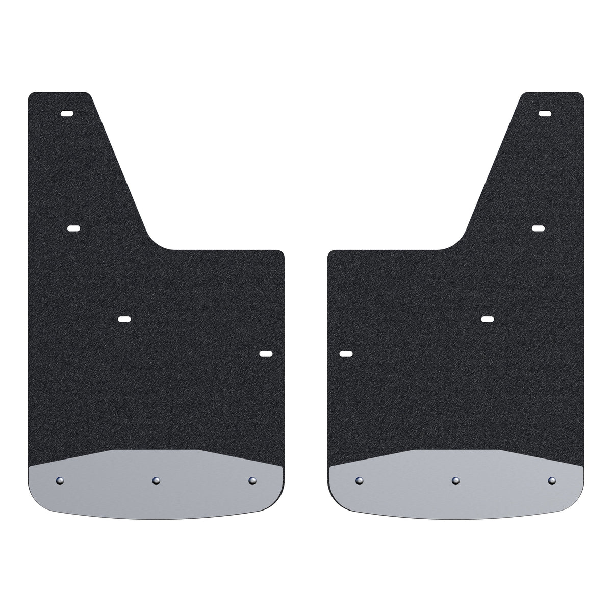LUVERNE 251441 Front 12-Inch x 20-Inch Textured Rubber Mud Guards, Select Chevrolet Silverado 1500, 2 Flaps