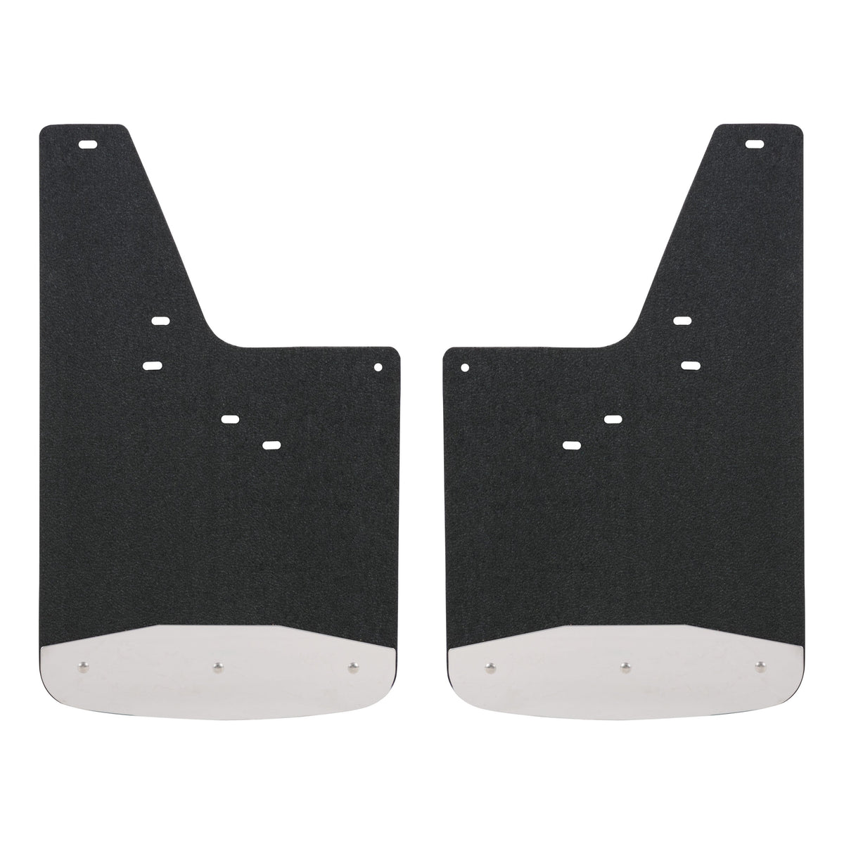 LUVERNE 251442 Rear 12-Inch x 20-Inch Textured Rubber Mud Guards, Select Chevrolet Silverado 1500, 2 Flaps