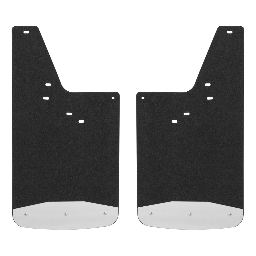 LUVERNE 251443 Front or Rear 12-Inch x 23-Inch Textured Rubber Mud Guards, Select Chevrolet Silverado, GMC Sierra 1500, 2500, 3500 HD, 2 Flaps