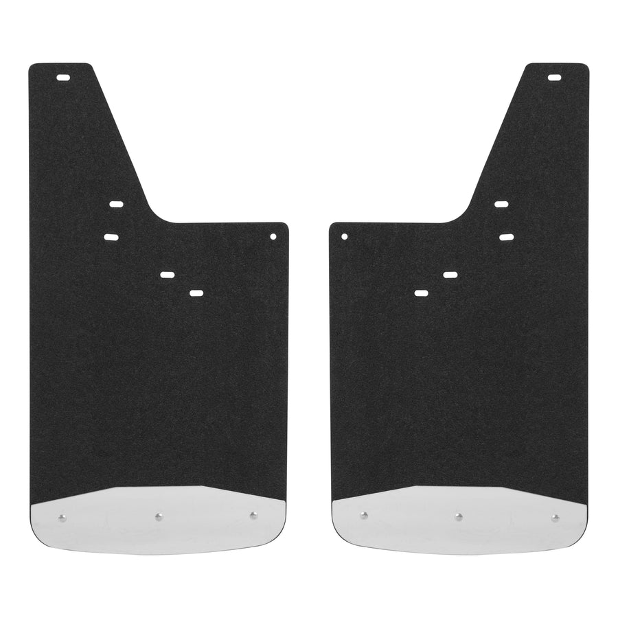 LUVERNE 251443 Front or Rear 12-Inch x 23-Inch Textured Rubber Mud Guards, Select Chevrolet Silverado, GMC Sierra 1500, 2500, 3500 HD, 2 Flaps
