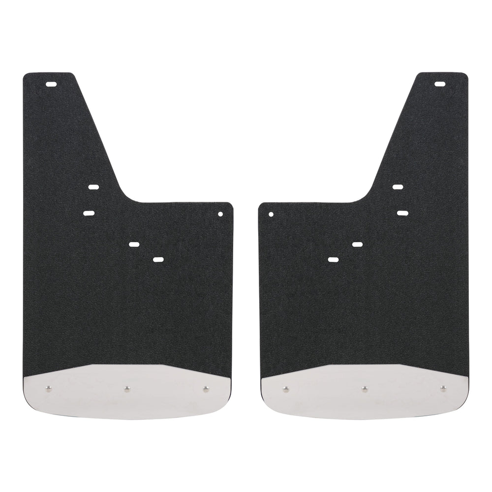 LUVERNE 251444 Front 12-Inch x 23-Inch Textured Rubber Mud Guards, Select Chevrolet Silverado 1500, 2 Flaps