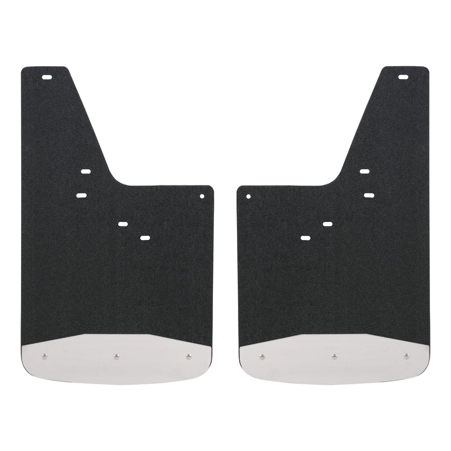 LUVERNE 251445 Rear 12-Inch x 23-Inch Textured Rubber Mud Guards, Select Chevrolet Silverado 1500, 2 Flaps
