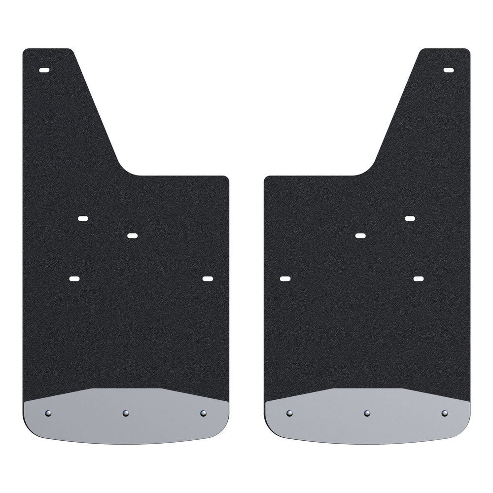 LUVERNE 251450 Front 12-Inch x 23-Inch Textured Rubber Mud Guards, Select Chevrolet Silverado 2500, 3500 HD, 2 Flaps