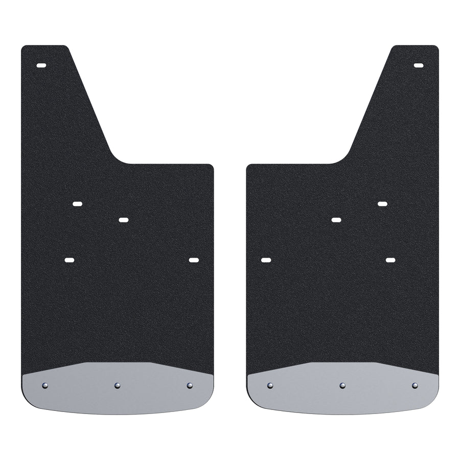 LUVERNE 251450 Front 12-Inch x 23-Inch Textured Rubber Mud Guards, Select Chevrolet Silverado 2500, 3500 HD, 2 Flaps