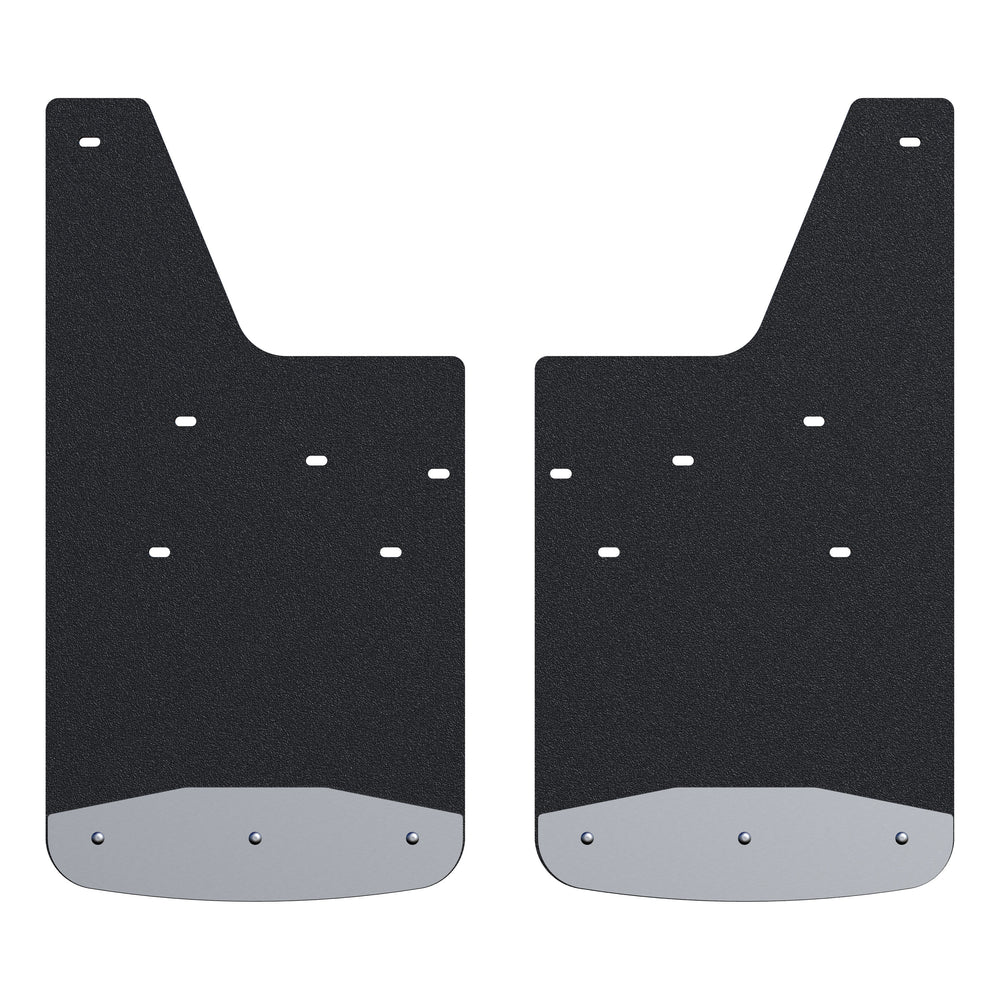 LUVERNE 251451 Rear 12-Inch x 23-Inch Textured Rubber Mud Guards, Select Chevrolet Silverado, GMC Sierra 2500, 3500 HD, 2 Flaps