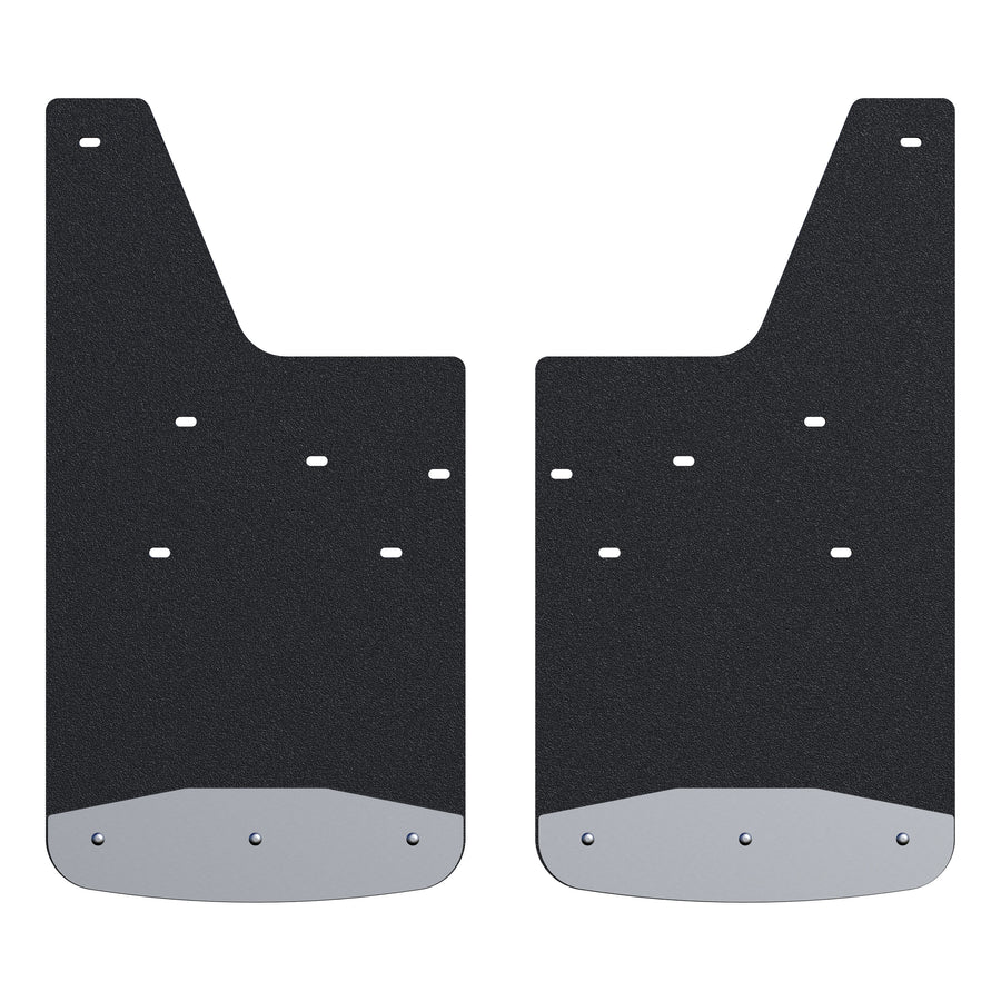 LUVERNE 251451 Rear 12-Inch x 23-Inch Textured Rubber Mud Guards, Select Chevrolet Silverado, GMC Sierra 2500, 3500 HD, 2 Flaps