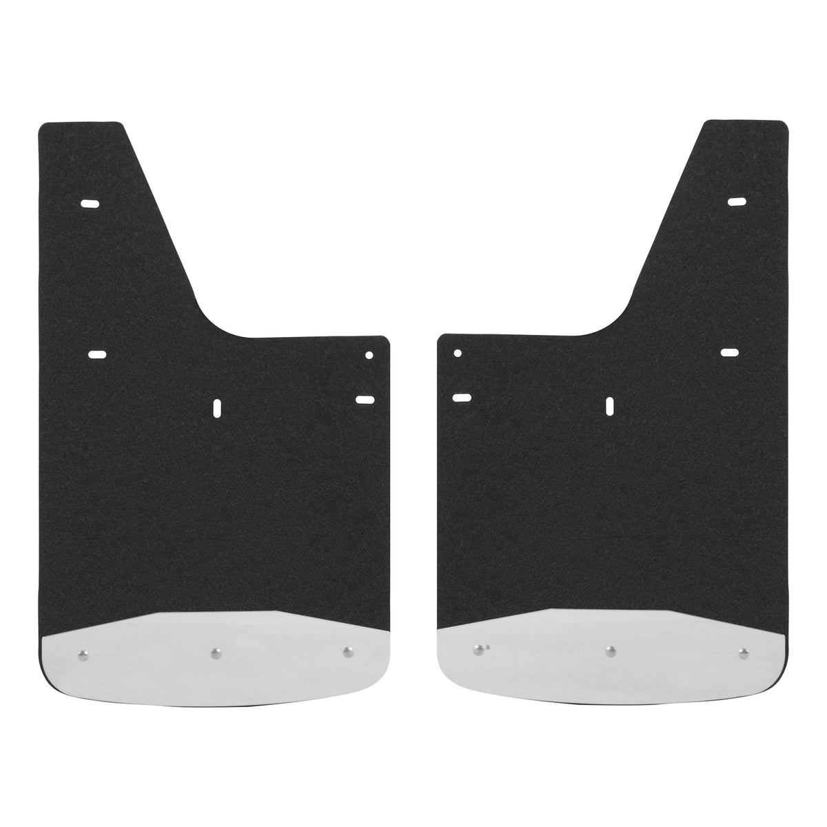 LUVERNE 251510 Front or Rear 12-Inch x 20-Inch Textured Rubber Mud Guards, Select Chevrolet Colorado, GMC Canyon, 2 Flaps
