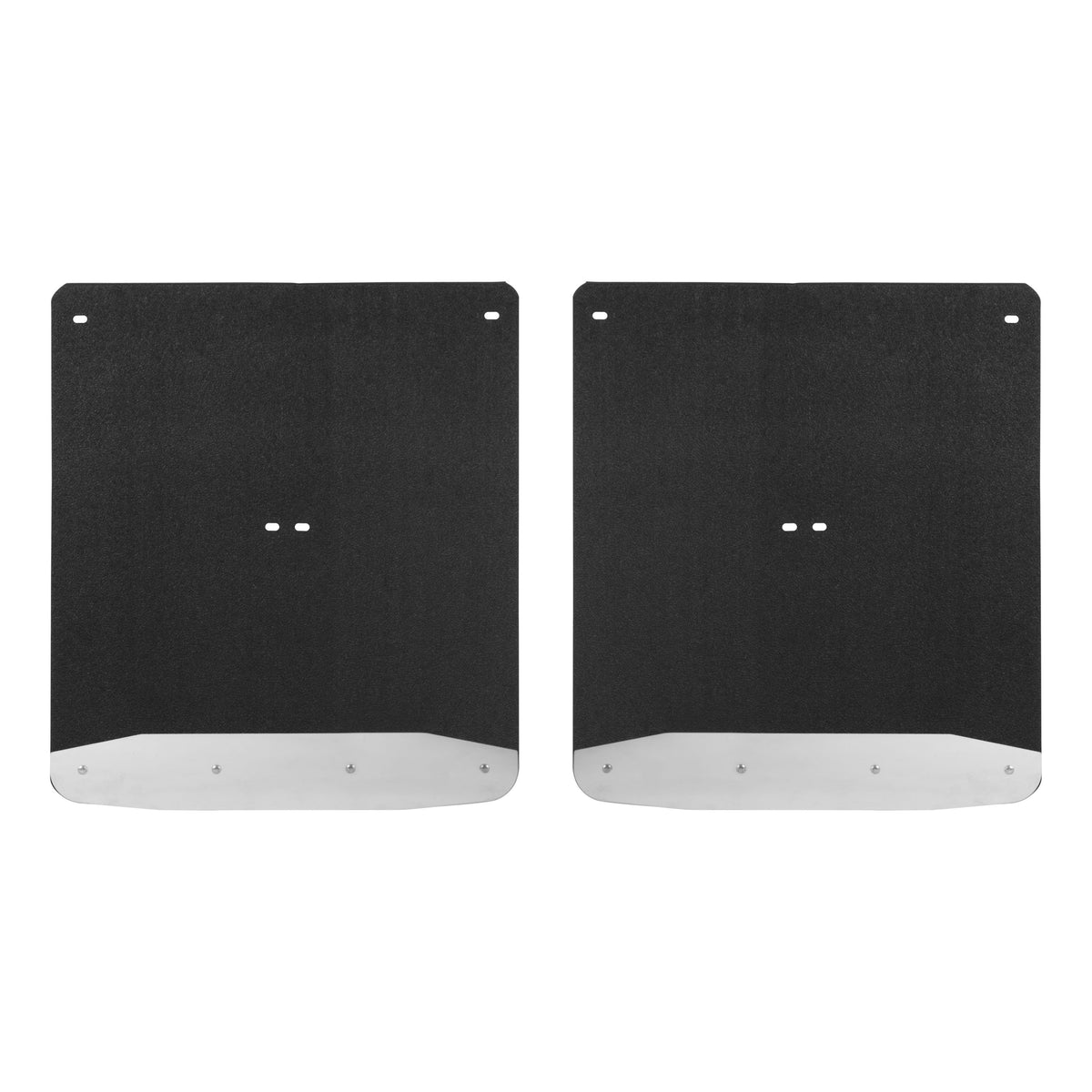LUVERNE 251544 Rear Dually 20-Inch x 23-Inch Textured Rubber Mud Guards, Select Chevrolet Silverado, GMC Sierra 3500 HD, 2 Flaps