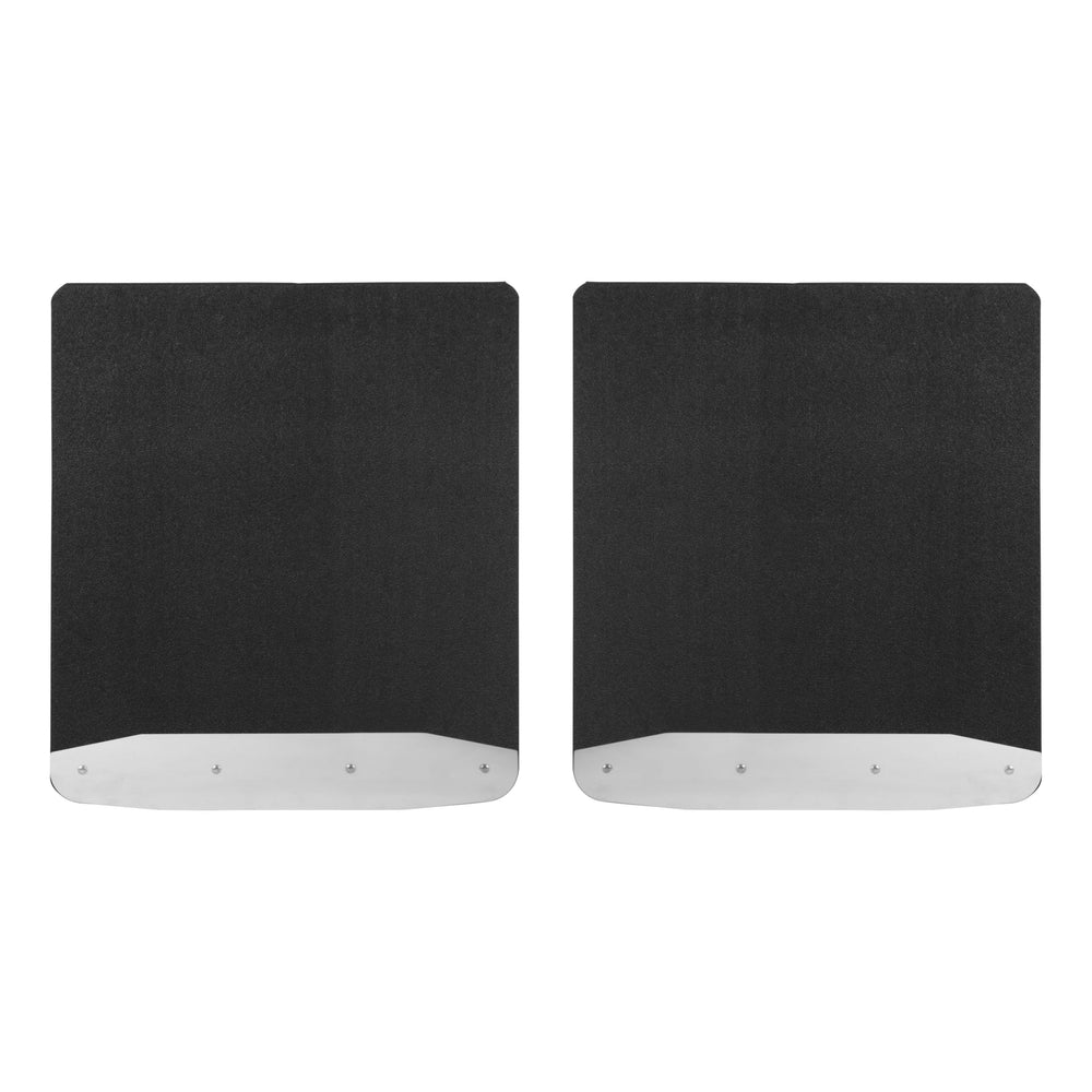 LUVERNE 251724 Rear Dually 20-Inch x 23-Inch Textured Rubber Mud Guards, Select Ford F-350, F-450 Super Duty, 2 Flaps