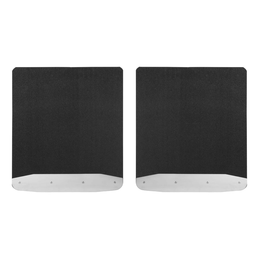 LUVERNE 251724 Rear Dually 20-Inch x 23-Inch Textured Rubber Mud Guards, Select Ford F-350, F-450 Super Duty, 2 Flaps