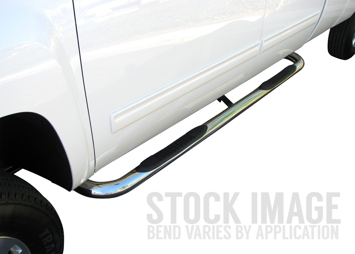 Steelcraft 3" Round Sidebars - Stainless Steel - 2014-2015 Honda Ridgeline (255087)
