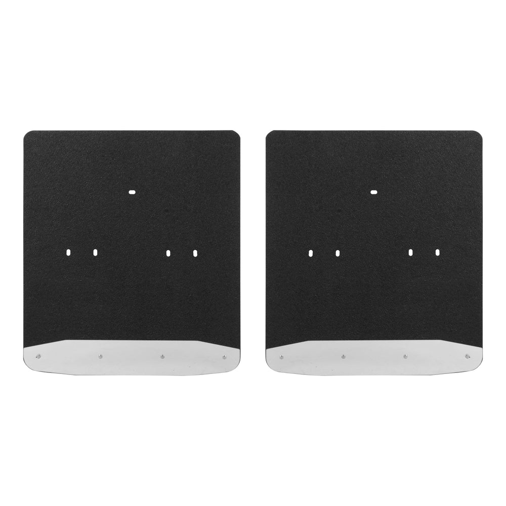 LUVERNE 259924 Rear Dually 20-Inch x 23-Inch Textured Rubber Mud Guards, Select Ford F-350, F-450 Super Duty, 2 Flaps