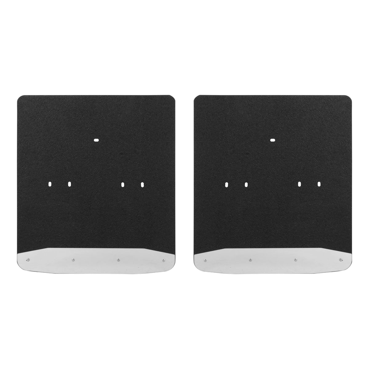 LUVERNE 259924 Rear Dually 20-Inch x 23-Inch Textured Rubber Mud Guards, Select Ford F-350, F-450 Super Duty, 2 Flaps