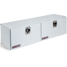 Weather Guard 64 in Steel Top Mount Tool Box, Double Door, White (265-3-02)