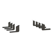 LUVERNE 277078-400752 Regal 7 Black Stainless 78-Inch Truck Side Steps, Select Toyota Tundra