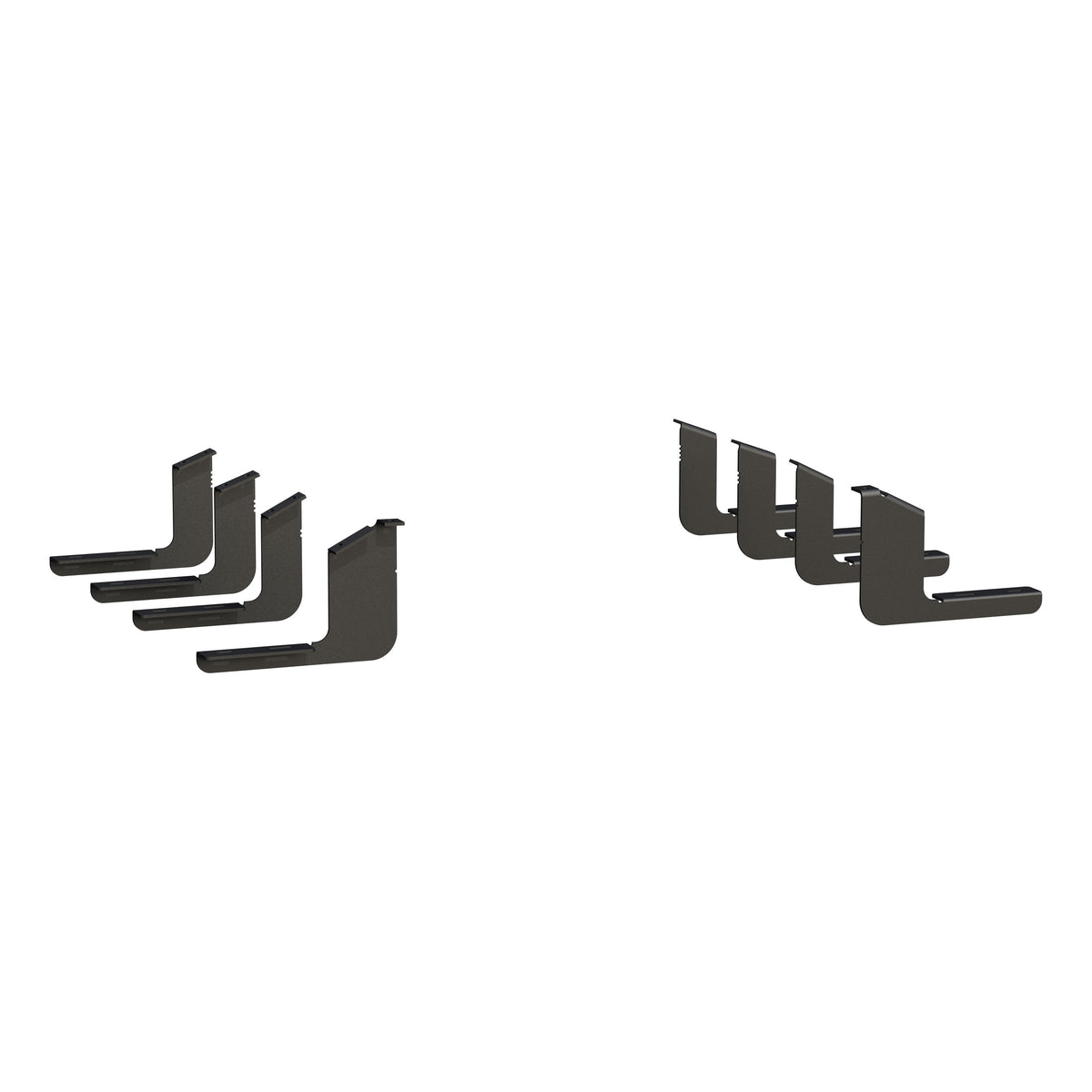 LUVERNE 277078-400752 Regal 7 Black Stainless 78-Inch Truck Side Steps, Select Toyota Tundra