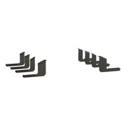 LUVERNE 277078-400752 Regal 7 Black Stainless 78-Inch Truck Side Steps, Select Toyota Tundra