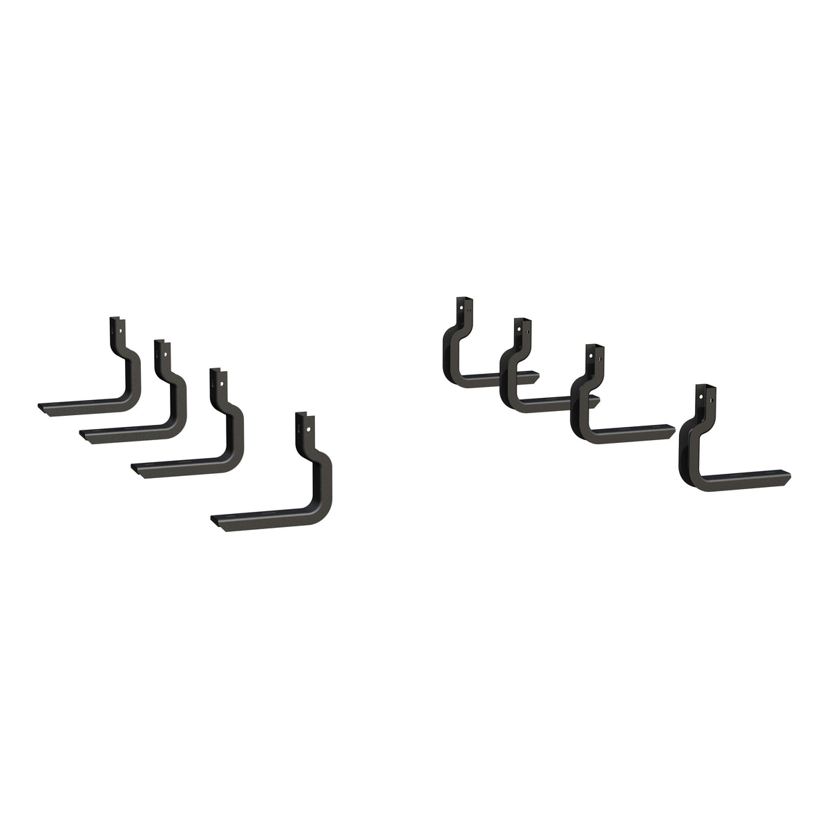 LUVERNE 277078-400922 Regal 7 Black Stainless 78-Inch Truck Side Steps, Select Ford F-150