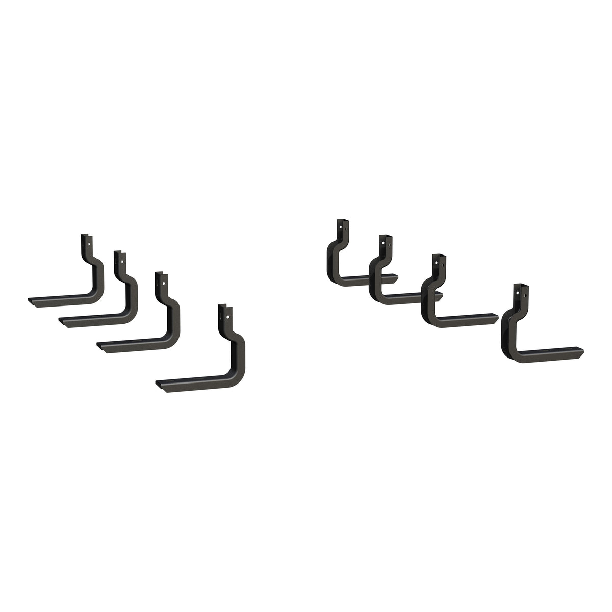 LUVERNE 277078-400922 Regal 7 Black Stainless 78-Inch Truck Side Steps, Select Ford F-150