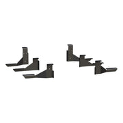 LUVERNE 277078-401113 Regal 7 Black Stainless 78-Inch Truck Side Steps, Select Chevrolet Silverado, GMC Sierra 1500, 2500, 3500 HD