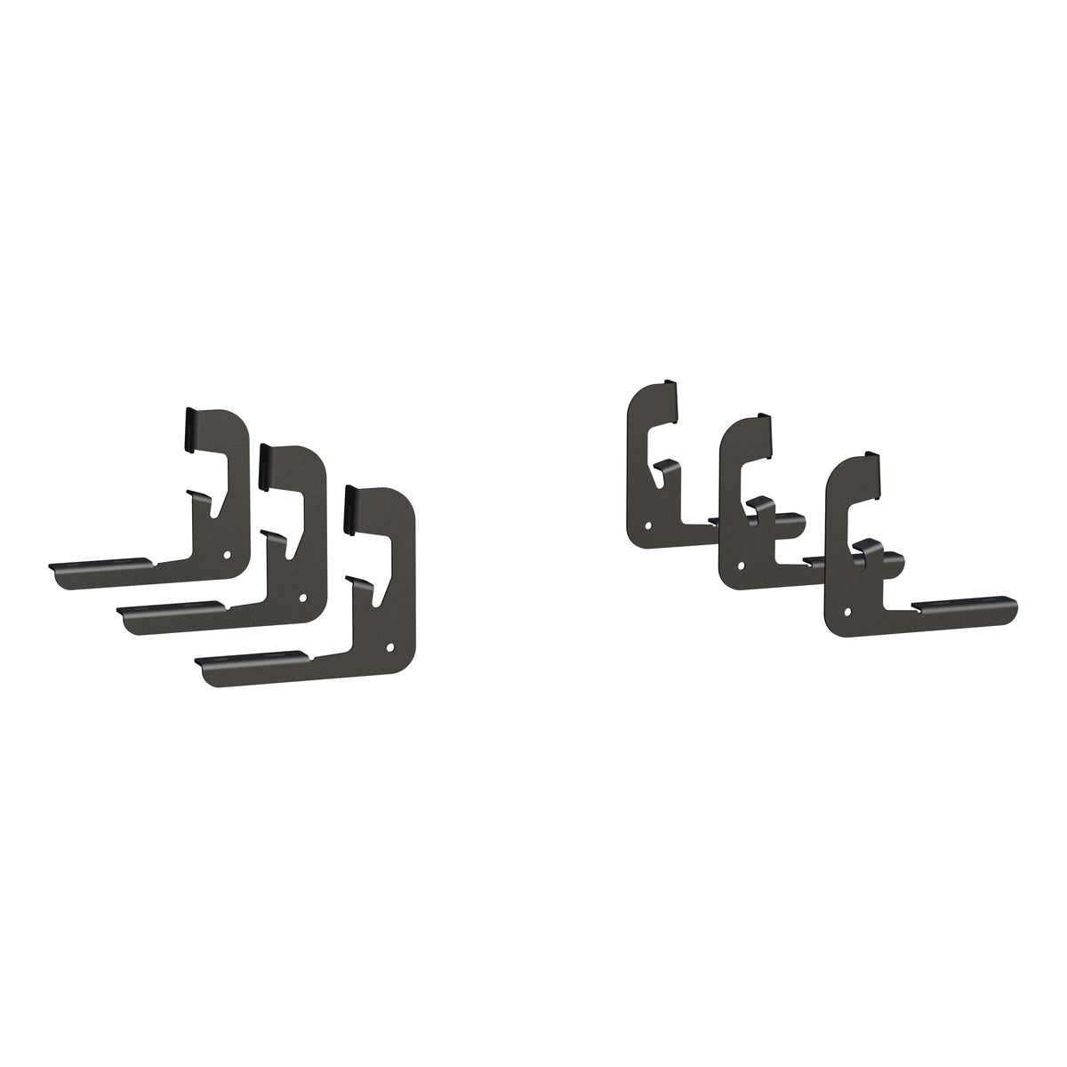 LUVERNE 277078-401443 Regal 7 Black Stainless 78-Inch Truck Side Steps, Select Chevrolet Silverado, GMC Sierra 1500, 2500, 3500 HD