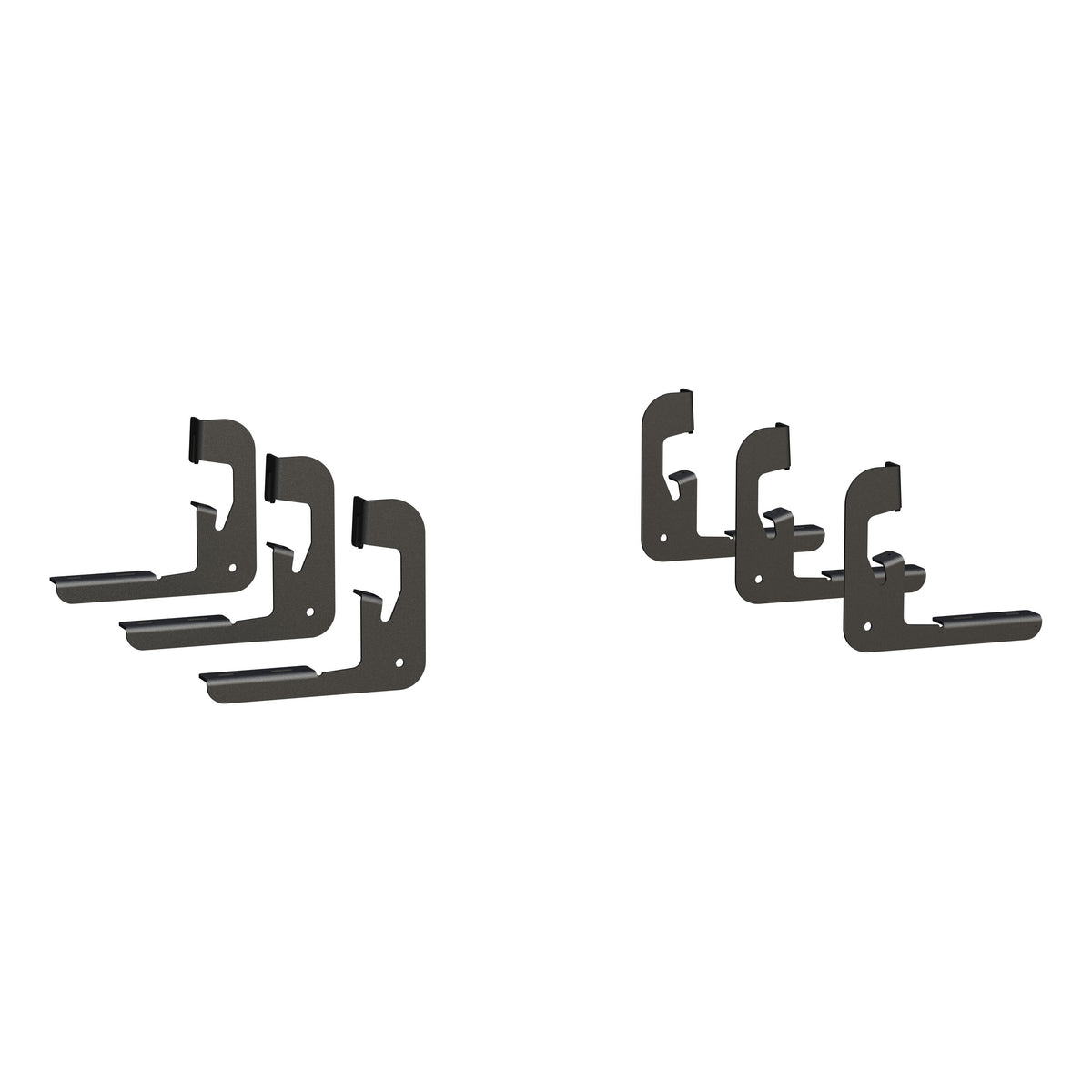 LUVERNE 277078-401443 Regal 7 Black Stainless 78-Inch Truck Side Steps, Select Chevrolet Silverado, GMC Sierra 1500, 2500, 3500 HD