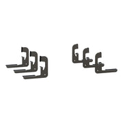 LUVERNE 277078-401443 Regal 7 Black Stainless 78-Inch Truck Side Steps, Select Chevrolet Silverado, GMC Sierra 1500, 2500, 3500 HD