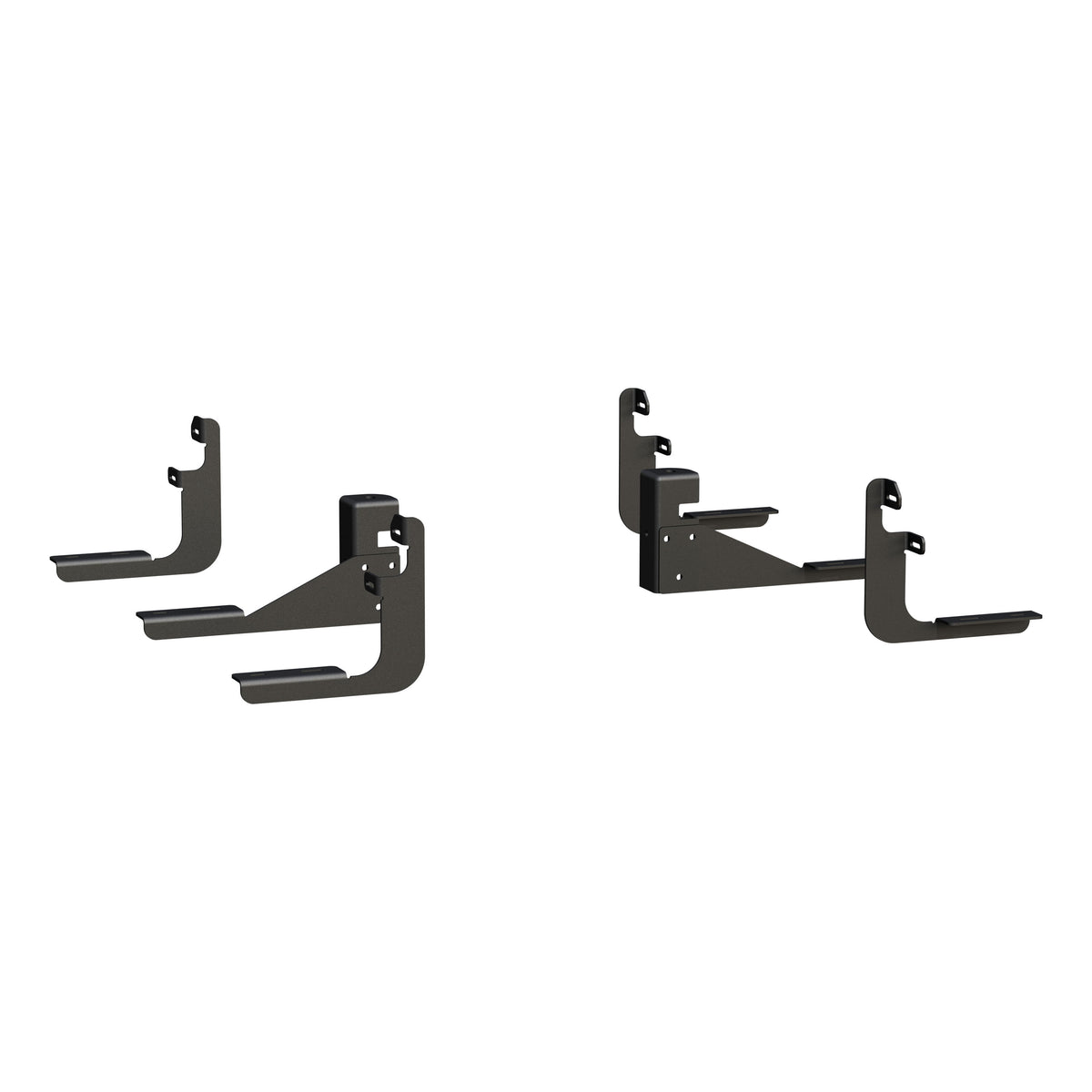 LUVERNE 277078-401523 Regal 7 Black Stainless 78-Inch Truck Side Steps, Select Ford F-150