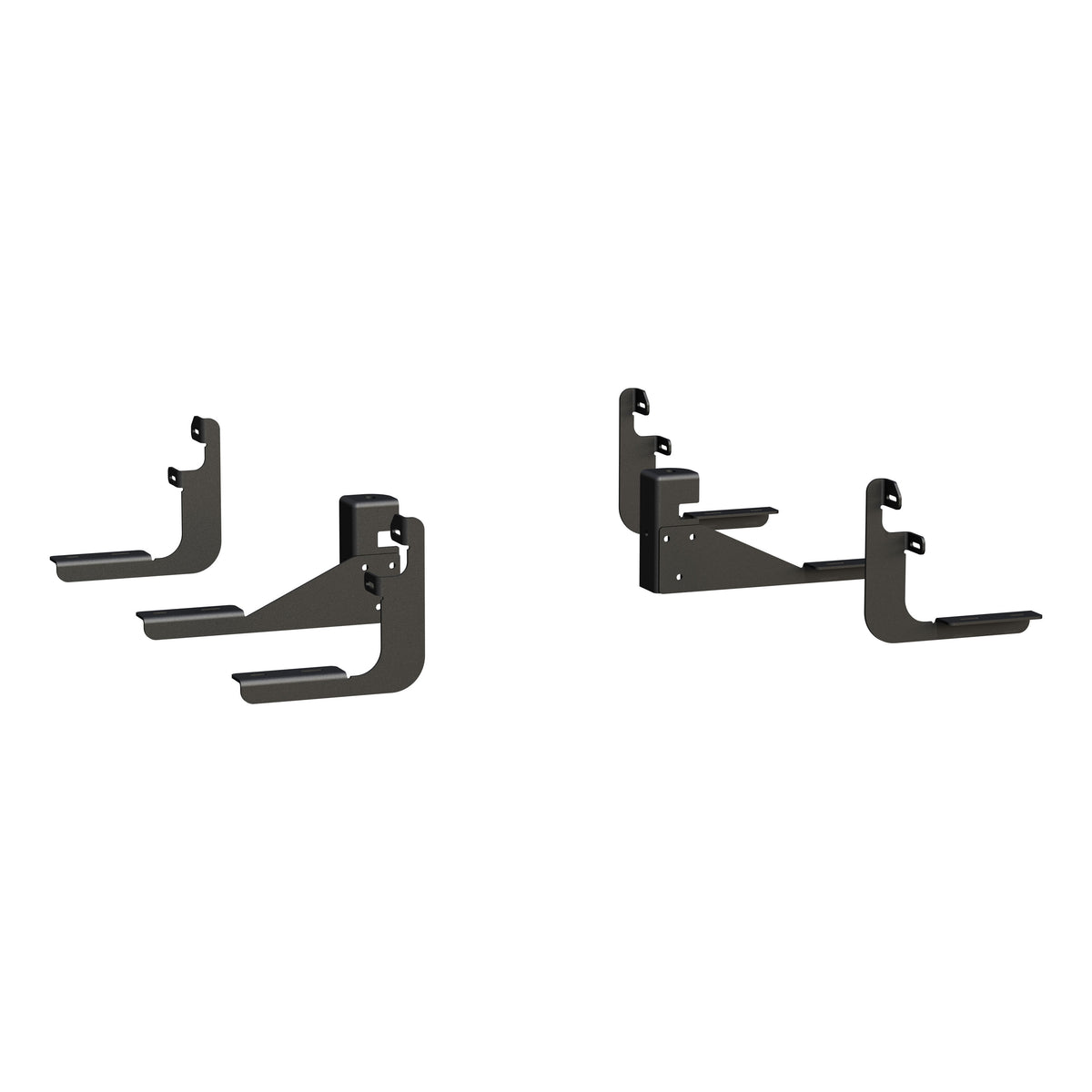 LUVERNE 277078-401523 Regal 7 Black Stainless 78-Inch Truck Side Steps, Select Ford F-150