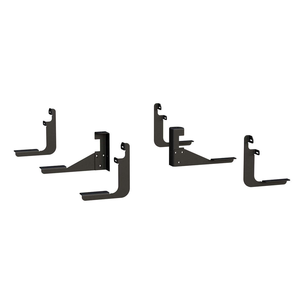 LUVERNE 277078-401723 Regal 7 Black Stainless 78-Inch Truck Side Steps, Select Ford F-250, F-350, F-450, F-550 Super Duty