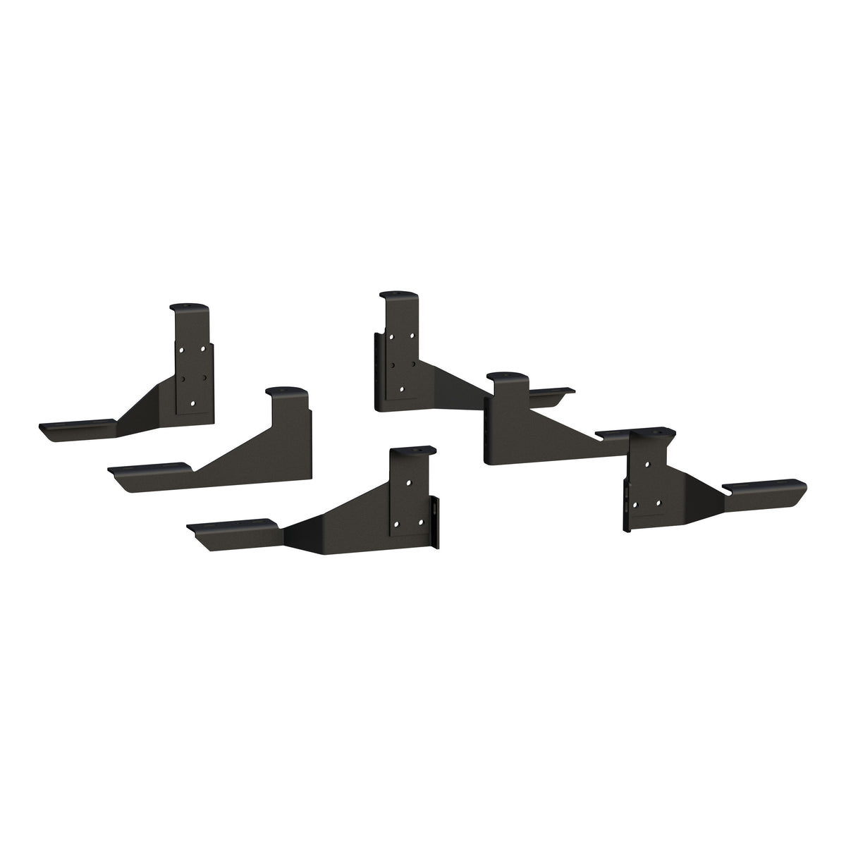 LUVERNE 277078-401743 Regal 7 Black Stainless 78-Inch Truck Side Steps, Select Chevrolet Silverado, GMC Sierra 2500, 3500 HD