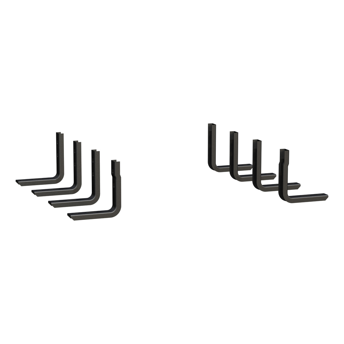 LUVERNE 277078-409922 Regal 7 Black Stainless 78-Inch Truck Side Steps, Select Ford F-250, F-350, F-450, F-550 Super Duty