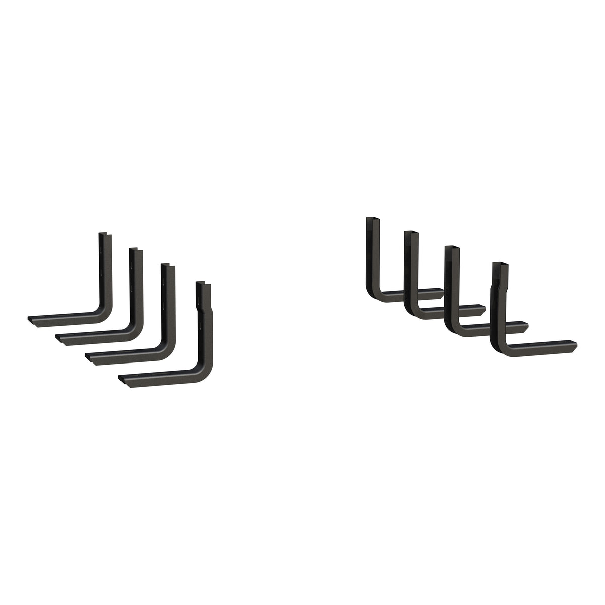 LUVERNE 277078-409922 Regal 7 Black Stainless 78-Inch Truck Side Steps, Select Ford F-250, F-350, F-450, F-550 Super Duty