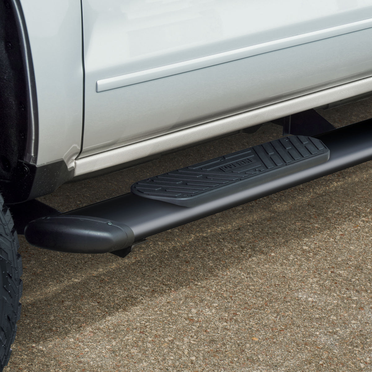 LUVERNE 277088-401535 Regal 7 Black Stainless Steel 88-Inch Truck Side Steps, Select Ford Lightning