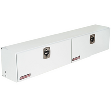 Weather Guard 90 in Steel Top Mount Tool Box, Double Door, White (291-3-02)