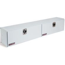 Weather Guard 96 in Steel Top Mount Tool Box, Double Door, White (296-3-02)