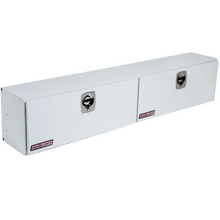 Weather Guard 96 in Steel Top Mount Tool Box, Double Door, White (297-3-02)