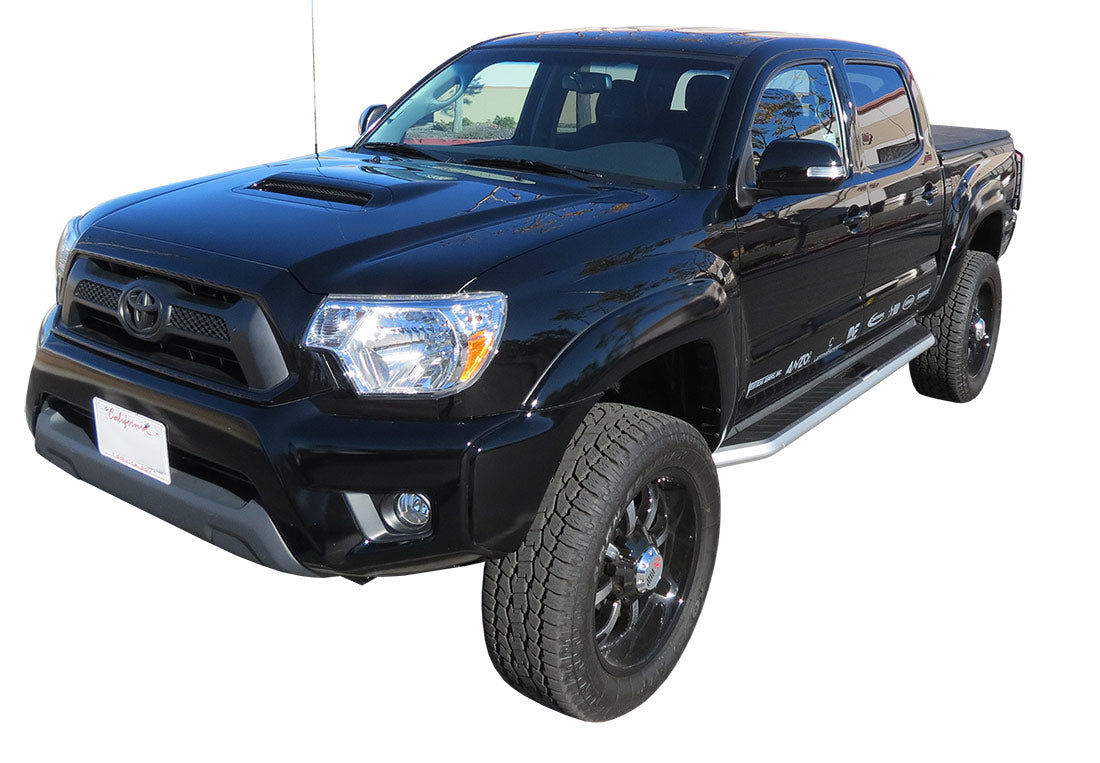 Steelcraft STX300 Running Boards - Aluminum - 2014-2023 Toyota Tacoma Double Cab (300-30900)