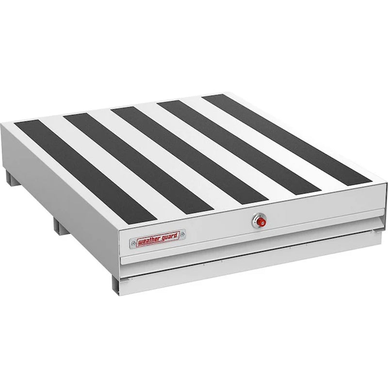 Weather Guard PACK RAT Drawer Unit, 48 x 39.75 x 9.5 in, White Steel (308-3-04)