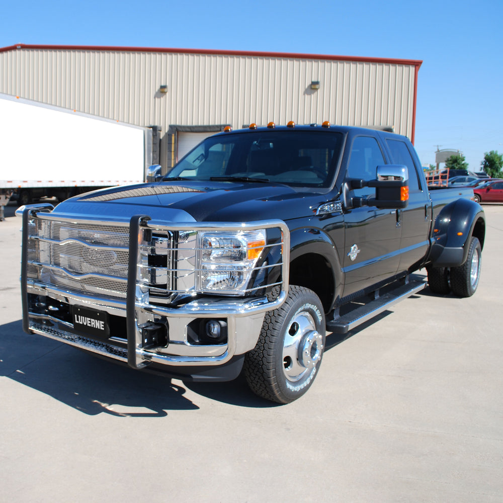 LUVERNE 311123-321122 Prowler Max Custom Stainless Steel Truck Grille Guard, Select Ford F-250, F-350 Super Duty