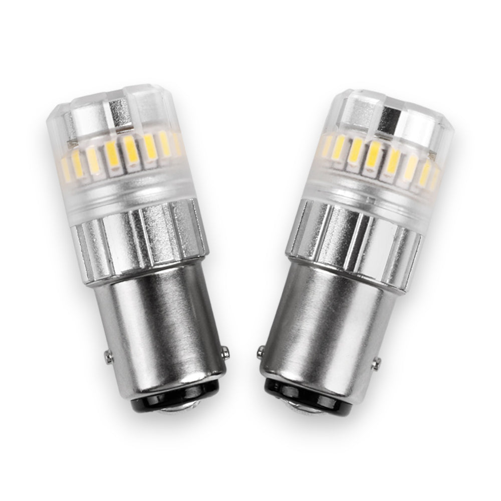 ARC Lighting Eco series 1157 LED Mini Bulbs, White, 360° Diffused, Plug and Play - Part 3117W