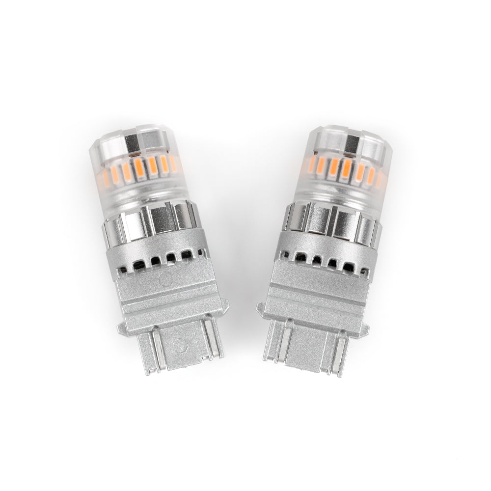 ARC Lighting Eco series 3156/3157 LED Mini Bulbs, Amber, 360° Diffused, Plug and Play - Part 3137A