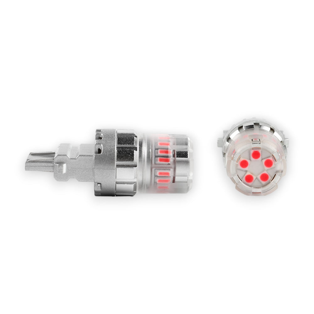 ARC Lighting Eco series 3156/3157 LED Mini Bulbs, Red, 360° Diffused, Plug and Play - Part 3137R