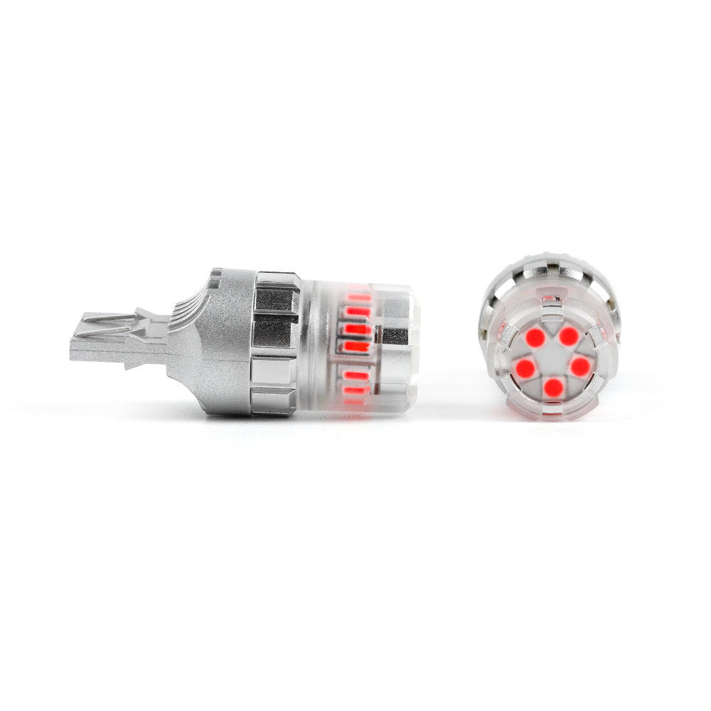 ARC Lighting Eco series 7440/7443 LED Mini Bulbs, Red, 360° Diffused, Plug and Play - Part 3173R