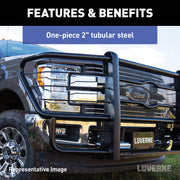 LUVERNE 321033 Prowler Max Custom Black Steel Truck Grille Guard, Select Ram 2500, 3500, 4500, 5500