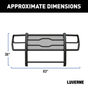 LUVERNE 321801 Prowler Max Black Steel Truck Grille Guard, Compatible with Select Ford F-250, F-350, F-450, F-550 Super Duty