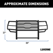 LUVERNE 321802 Prowler Max Black Steel Truck Grille Guard, Compatible with Select Chevrolet Silverado 1500